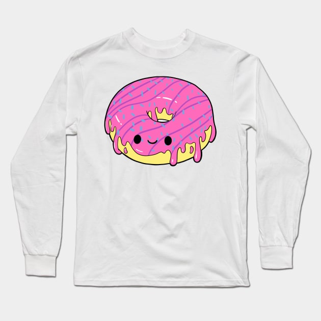 The Donut Long Sleeve T-Shirt by Summer Child Designs